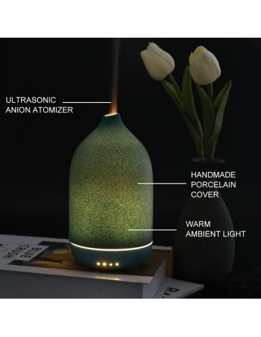 Difusor de Aceite Esencial ZEIGGA LAB M40 Cerámica 100ml