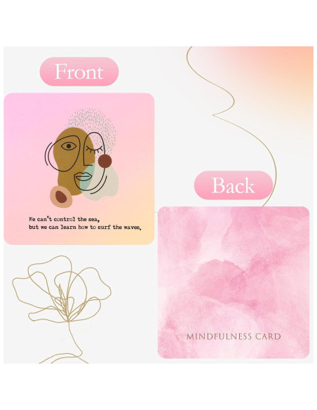 48 Tarjetas de Afirmación Aiysamos para Alivio del Estrés