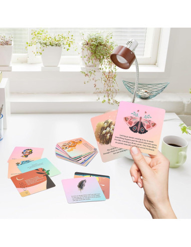 48 Tarjetas de Afirmación Aiysamos para Alivio del Estrés