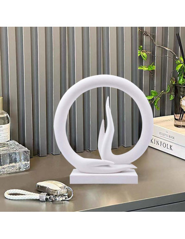 Estatua Mano de Buda Carefree Fish 29x33 cm Arenisca 3 kg