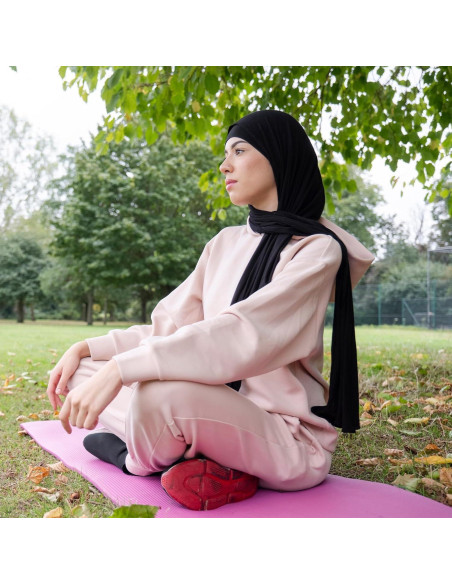 Alfombrilla de Yoga BalanceFrom GoCloud 180x61 cm Rosa Antideslizante