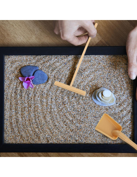 Juego de herramientas de jardín zen plástico 6Pcs SYCOOVEN