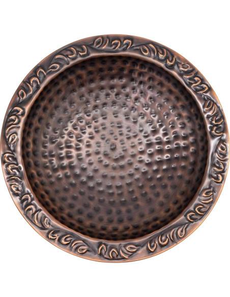 Baño de Aves de Cobre Puro Good Directions 102 cm Bronce