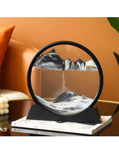 Arte de Arena en Movimiento ANXUS Redondo 17.78 cm Negro 2