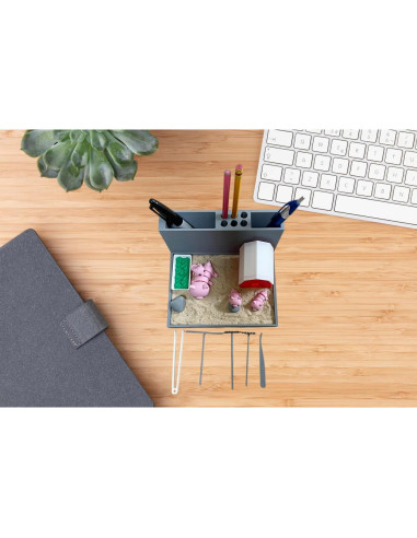 Organizador de Escritorio Jardín Zen Yippeemaker Cerdo DIY