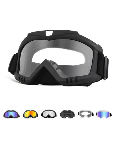 Gafas de motocross Yourkar a prueba de viento y polvo