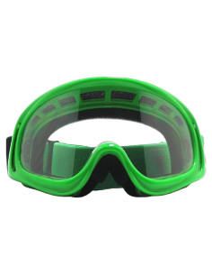 Gafas de Motociclismo CRG Sports Lente Transparente Verde