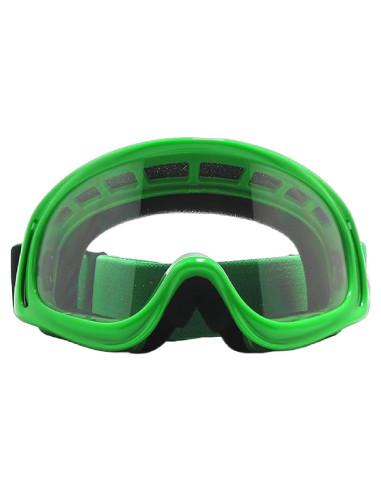 Gafas de Motociclismo CRG Sports Lente Transparente Verde