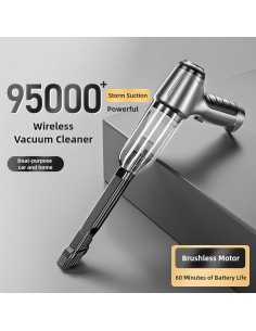 Aspiradora de Mano Inalámbrica Bubwepo US1101-1452 12000Pa 2