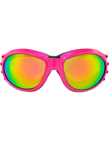 Gafas de Moto Birdz Eyewear Eagle 2 Pares Rosas con Lentes