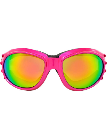 Gafas de Moto Birdz Eyewear Eagle 2 Pares Rosas con Lentes