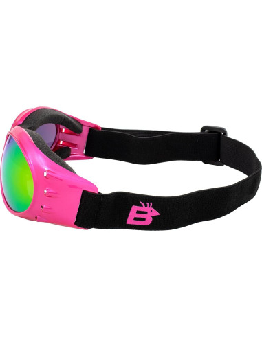 Gafas de Moto Birdz Eyewear Eagle 2 Pares Rosas con Lentes