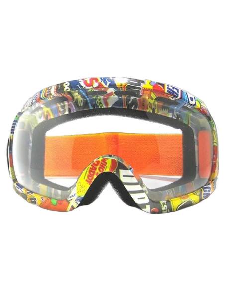Gafas de Motociclismo CRG Sports ATV Lente Transparente UV