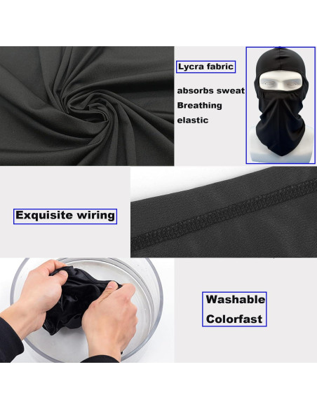 Gafas de Motocicleta LJDJ Paquete de 4 con Protección UV