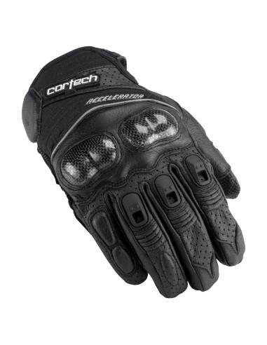 Guante Cortech Acelerador para Hombre Negro Pequeño