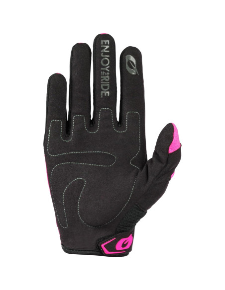 Guantes O'NEAL Element Niñas Negro/Rosa 1-2 para Ciclismo