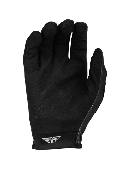 Guantes F-16 para Mujeres Fly Racing Negro/Blanco Mediano