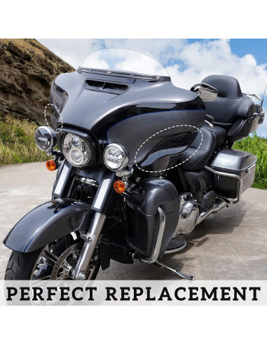 Deflectores de Aire Ajustables VEISUTOR para Harley 2014-2022