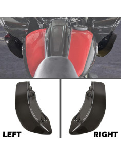 Deflectores de viento VEISUTOR para Harley Touring 2015-2021 2
