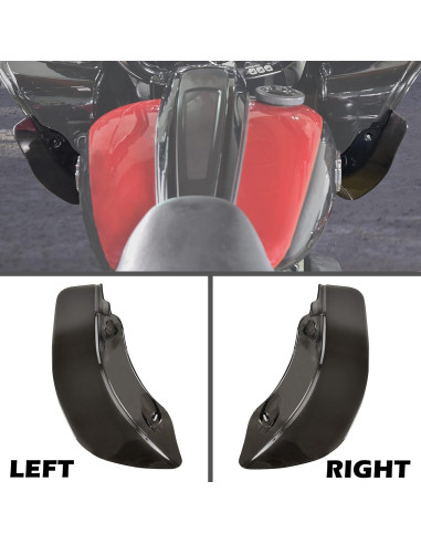 Deflectores de viento VEISUTOR para Harley Touring 2015-2021