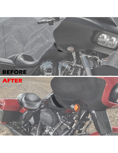 Deflectores de viento VEISUTOR para Harley Touring 2015-2021