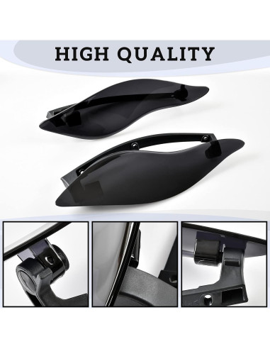 Deflectores de Aire Ajustables VEISUTOR para Harley 2014-2022