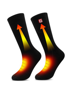 Calcetines Calentados Rabbitroom Unisex Recargables Invierno M