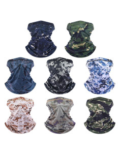 Bufanda Gaiter SATINIOR para Hombres - Protección UV y Viento