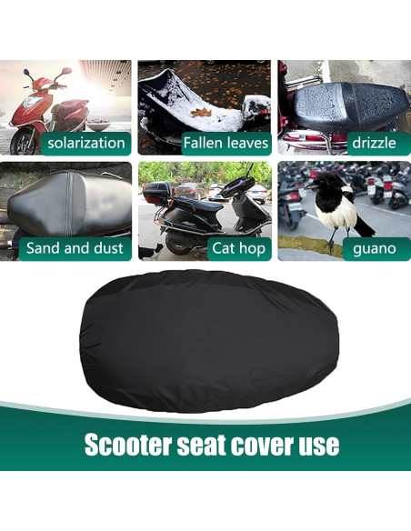 Funda de Asiento de Motocicleta icykale 70x115 cm Impermeable