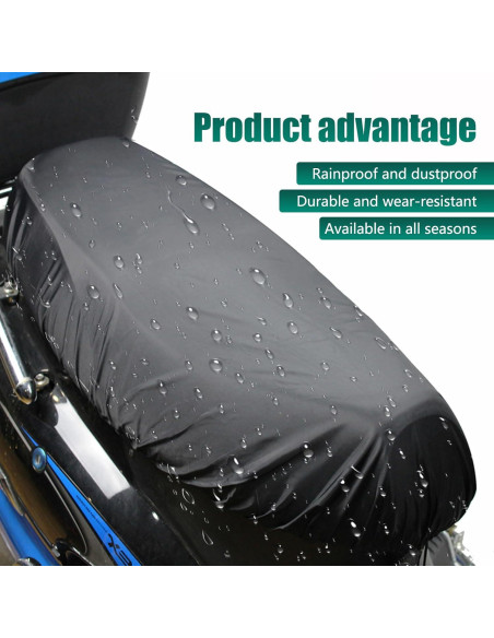 Funda de Asiento de Motocicleta icykale 70x115 cm Impermeable