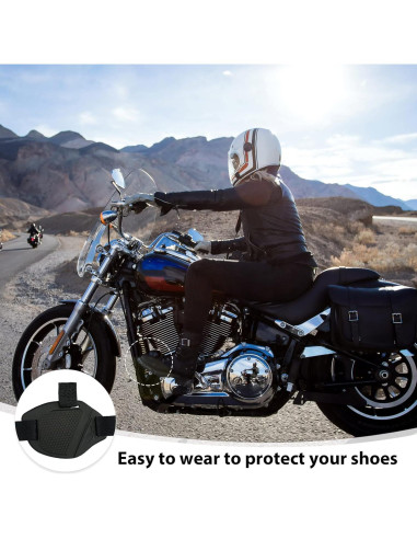 4 Almohadillas de Cambio de Motocicleta Roucerlin Ajustables