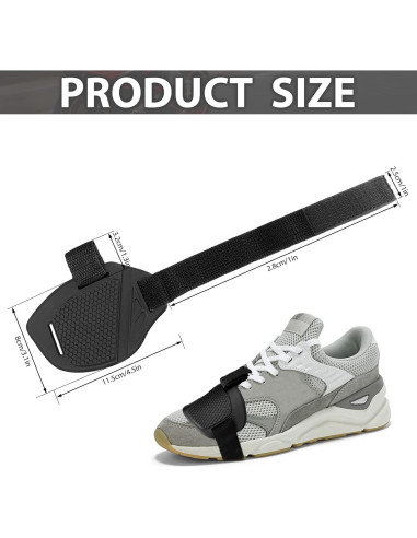 4 Almohadillas de Cambio de Motocicleta Roucerlin Ajustables