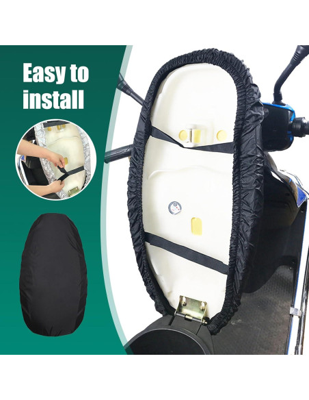 Funda de Asiento de Motocicleta icykale 70x115 cm Impermeable