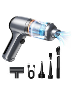 Aspiradora de Coche Inalámbrica MARLALL LT-126 18000Pa Plata