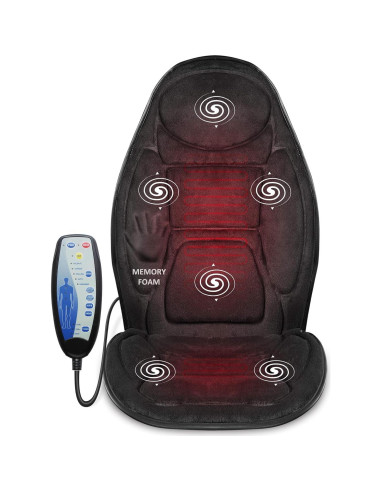 Cojín de Masaje Viscoelástico Snailax con Calor y Masaje para Pies