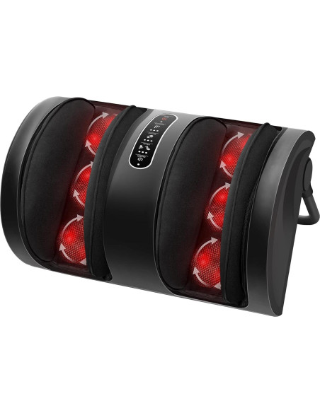 Cojín de Masaje Viscoelástico Snailax con Calor y Masaje para Pies