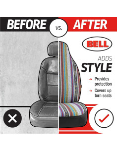 Funda de Asiento Bucket Baja Universal BELL 22-1-56258-8 2