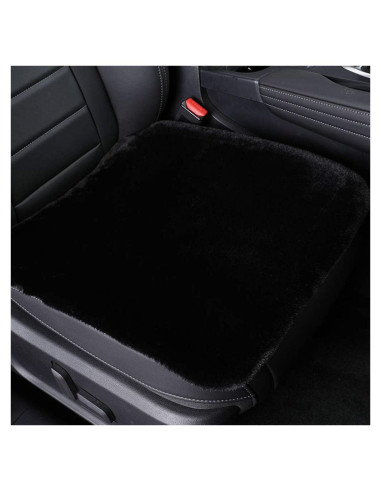 Funda de Asiento FLMaples de Piel Sintética Negra Universal