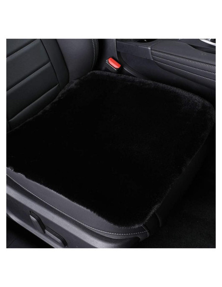Funda de Asiento FLMaples de Piel Sintética Negra Universal