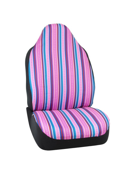 Funda de Asiento Universal BELL Manta Baja Rosa 100% Poliéster