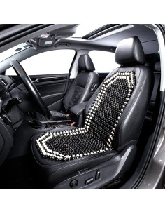 Funda de Asiento de Madera con Perlas de Masaje Road Comforts 2