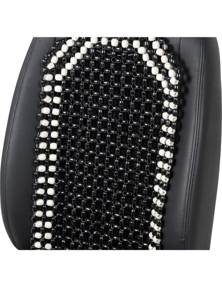Funda de Asiento de Madera con Perlas de Masaje Road Comforts