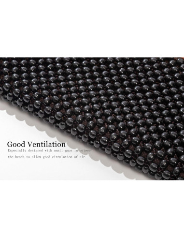 Cubierta de Asiento de Coche KENNISI con Cuentas Naturales 56x112cm