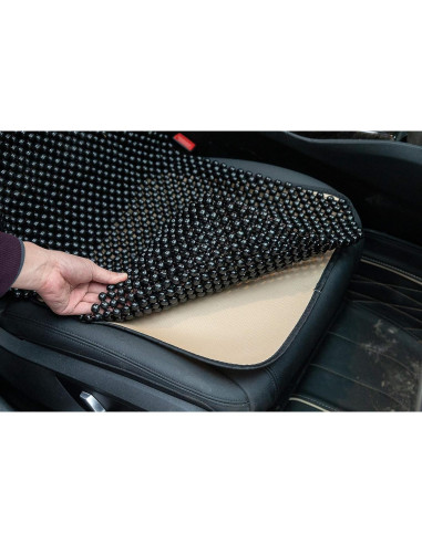 Cubierta de Asiento de Coche KENNISI con Cuentas Naturales 56x112cm