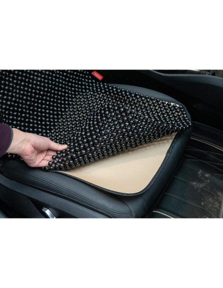 Cubierta de Asiento de Coche KENNISI con Cuentas Naturales 56x112cm
