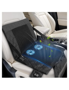 Funda de Asiento de Coche Refrigerante THERAZZAGGE USB 3 Velocidades