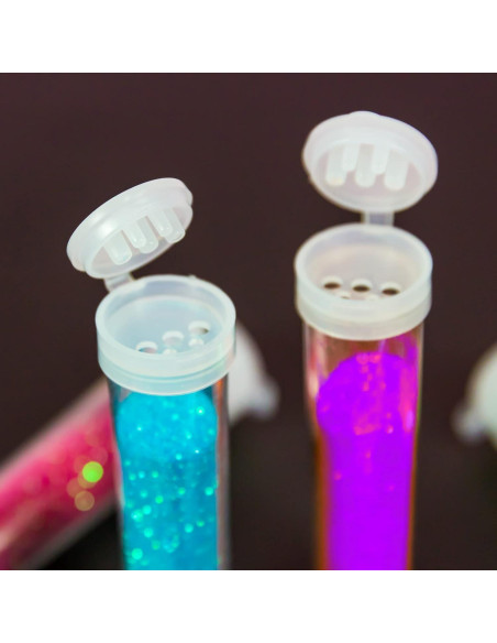 BAZIC Brillo Agitador Neón 30g para Manualidades y Arte