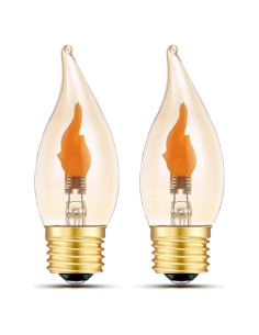 Bombilla LED E26 Efecto Llama Parpadeante Sunaiony - 2 Modos