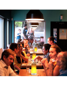 Luz de Efecto Llama LED Kitmose 13cm Recargable USB 4 Modos 2