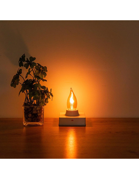 Bombilla LED E26 Efecto Llama Parpadeante Sunaiony - 2 Modos